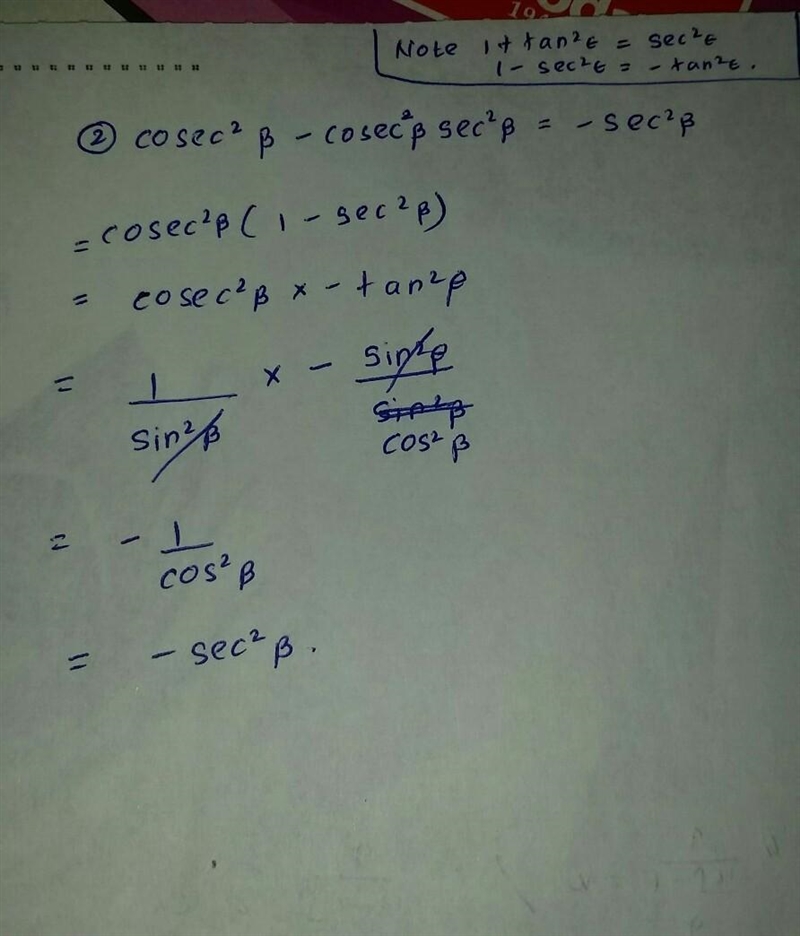 I need help proving a few trigonometric identities. tanA = tanA * cscA^(2) + cot(-A-example-2