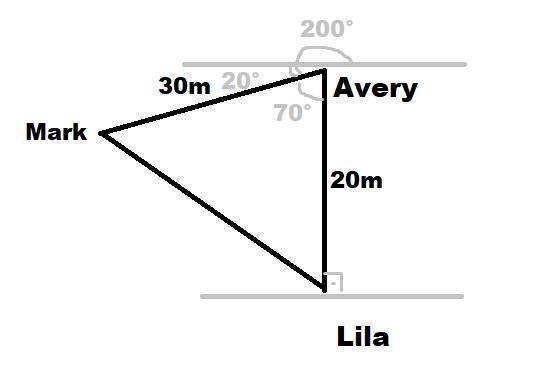 5. Lila flies a drone in the direction of 90 degrees towards Avery. Once she gets-example-1