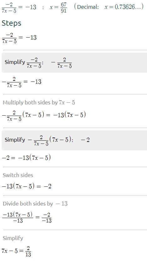 Help me solve -2/7x -5=-13 and please add how to do it​-example-2