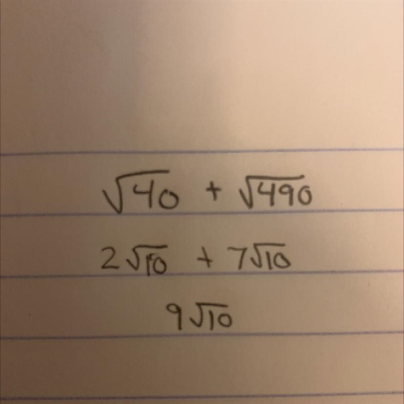 Simplifying square roots Please help!-example-1