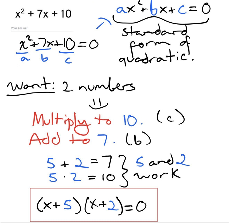 I have the following question on an assignment. I have no idea how to factor to variables-example-1