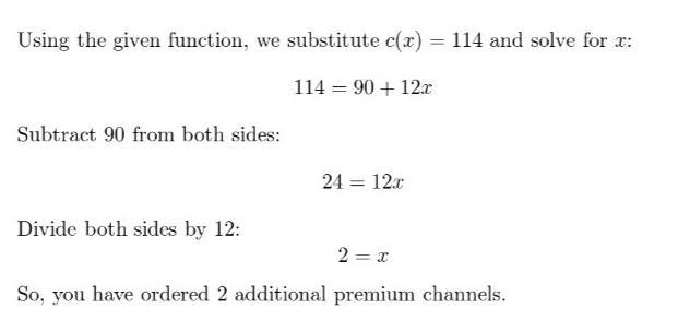 PLEASE ANSWER IM USING ALL MY 38 POINTS! The local cable company charges $90 per month-example-1