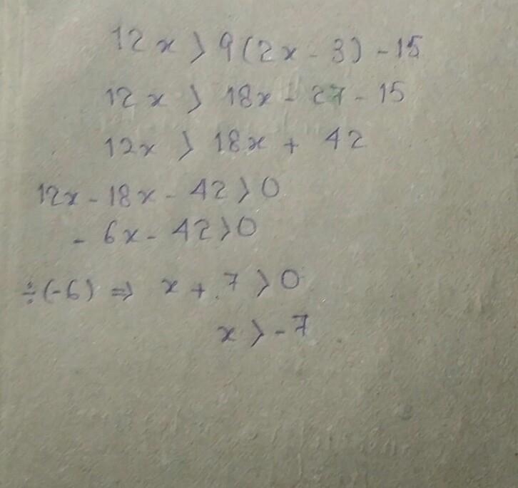 50 points need asap Solve the inequality for x. Show each step of the solution. 12x-example-1