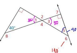 Find the measure of the numbered angle. m∠6 =-example-1