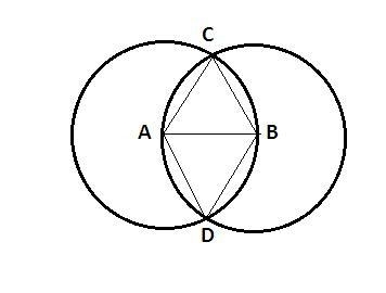 Priya followed this set of instructions to make quadrilateral ACBD. Choose a description-example-1