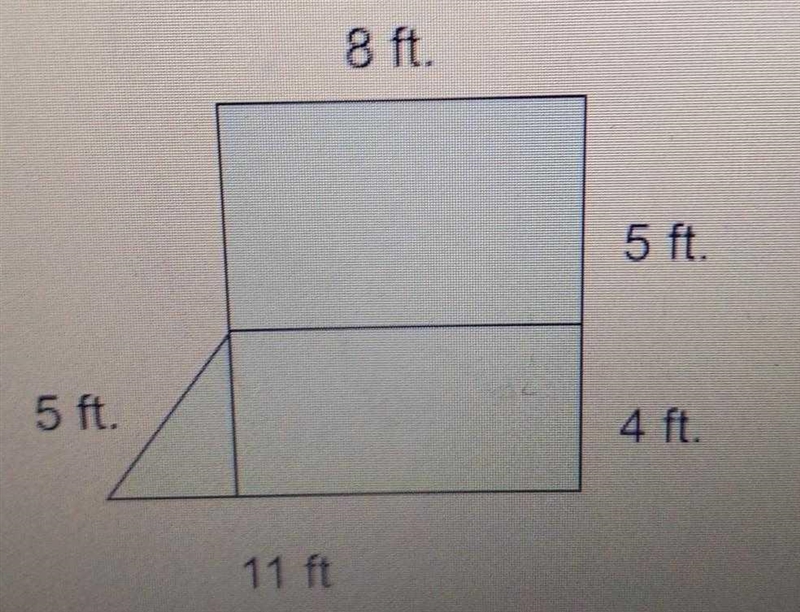 This is the floorplan for an irregular-shaped bedroom. You will need to find the perimeter-example-1