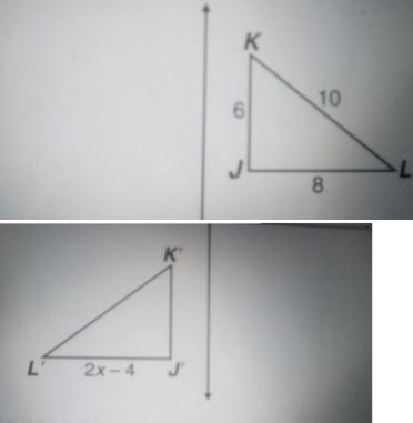 Triangle JKL was translated 12 units vertically and then reflected over the y-axis-example-1