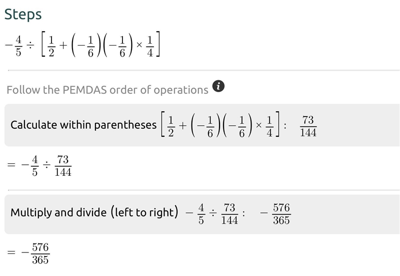 Complete each expression showing all steps, and simplify the final answer to lowest-example-1