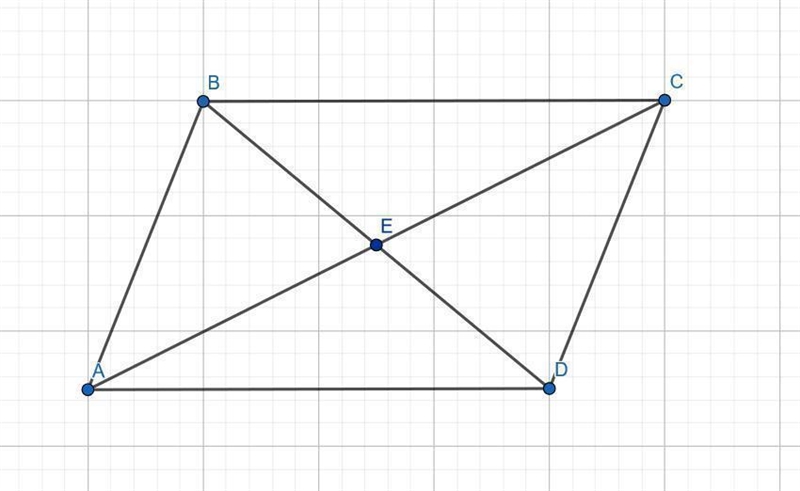 Lourdes is making a frame in the shape of a parallelogram. She adds diagonal braces-example-1