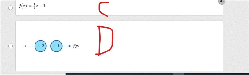 This table represents a function named . Which of the choices also represents the-example-3