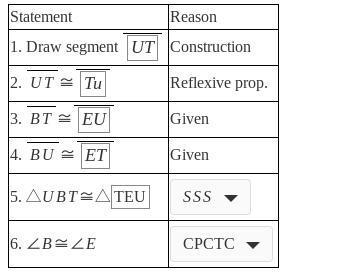 In the problems below, copy the problems and the picture, mark the givens, and prove-example-1