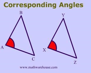 What are corresponding angles​-example-2