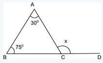 Question 8 (5 points) (02.07 MC) In the figure shown, what is the measure of angle-example-1