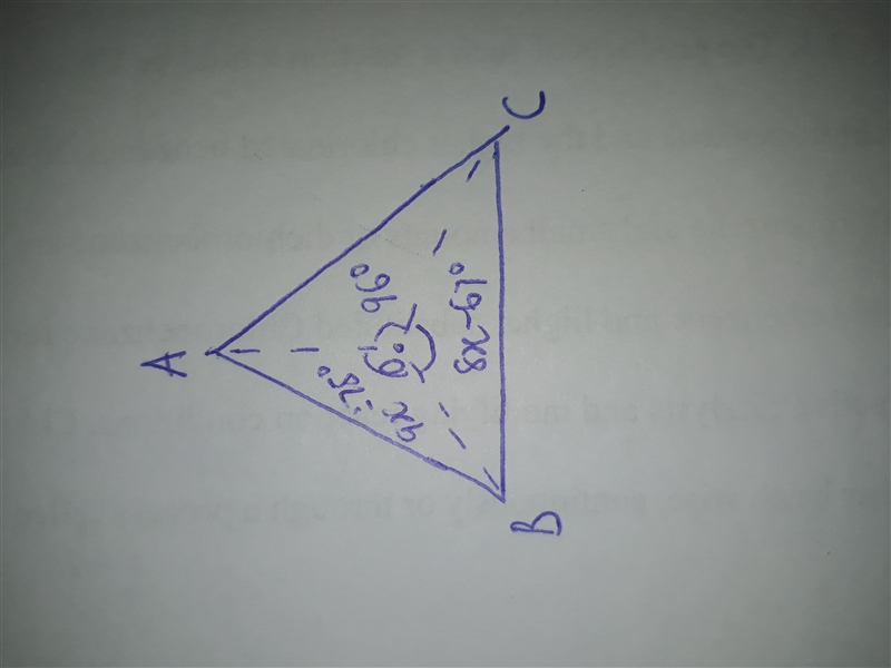 Given \qquad m \angle AOC = 96^\circm∠AOC=96 ∘ m, angle, A, O, C, equals, 96, degrees-example-1