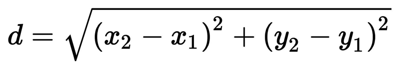 What is the formula for distance?-example-1