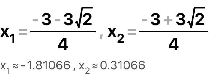 Which solution of the equation (4x+3)^2=18-example-1