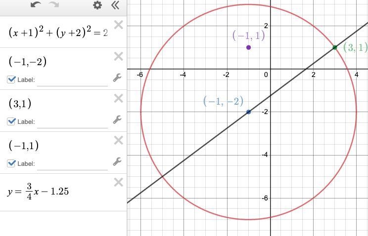 Right triangle ABC is located in A(-1,-2), B(-1,1) and C(3,1) on a coordinate plane-example-1