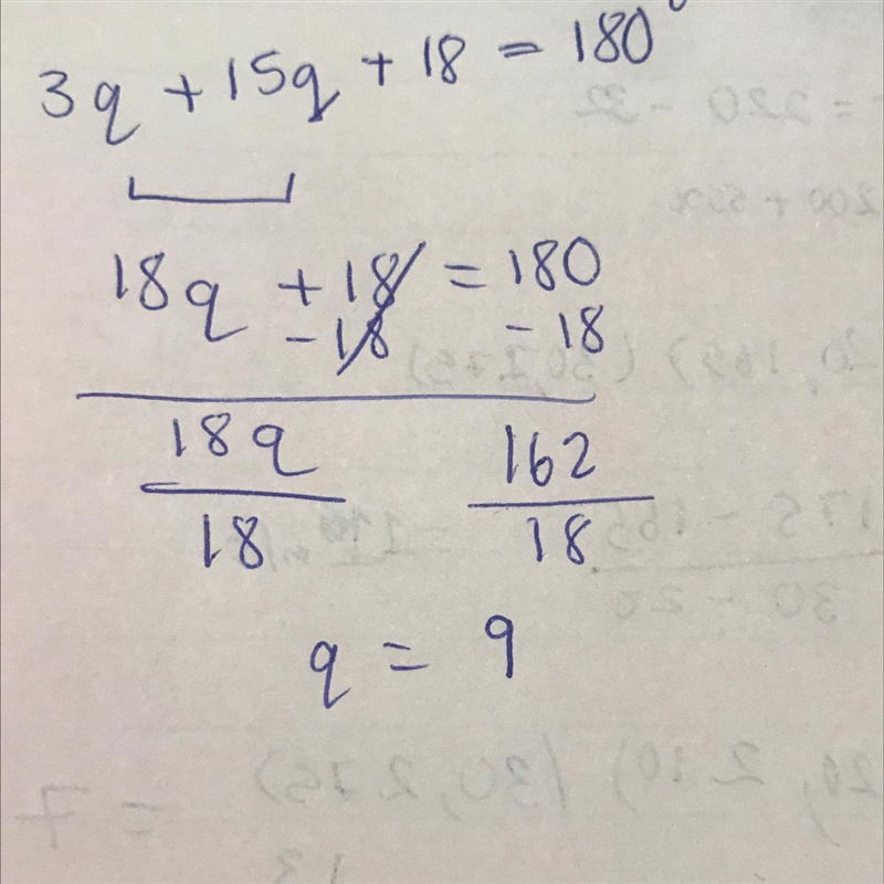 Solve for q. HEELLPP-example-1