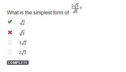 What is 2/3 x 6 in simplest form?-example-1