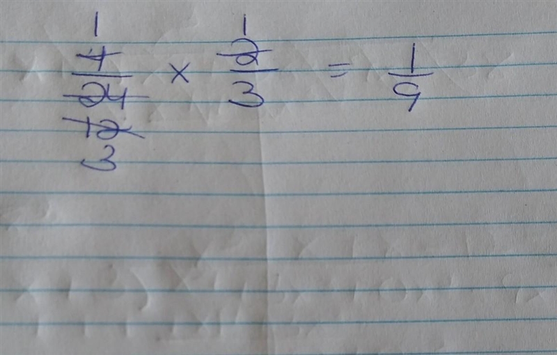 What is 4/24 x 2/3 = Simplied-example-1