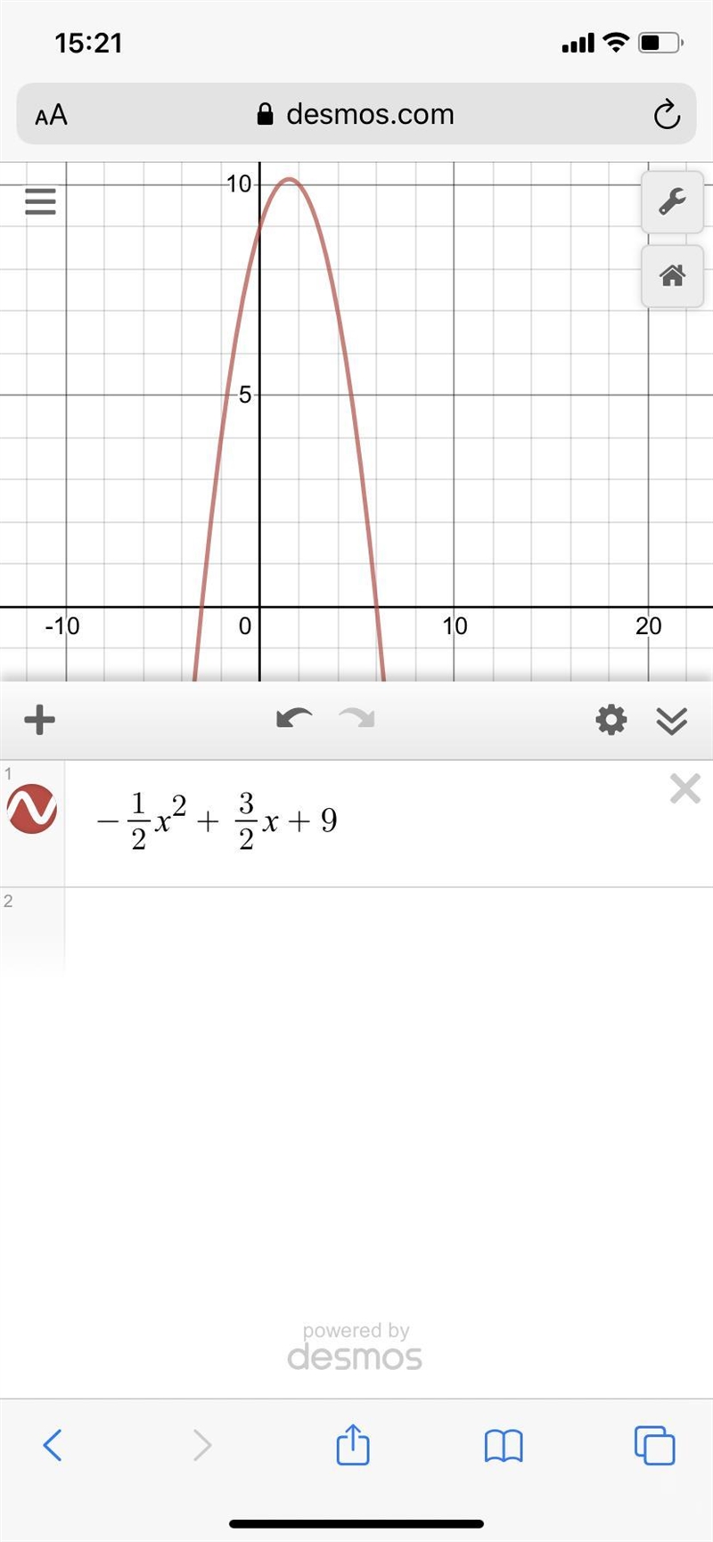 A parabola has x-axis intercepts 6 and -3, and passes through the point (1,10). Find-example-1