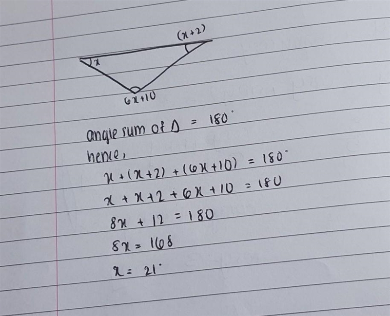 Solve for X. A. 168 B. 180 C. 21 D. 42-example-1