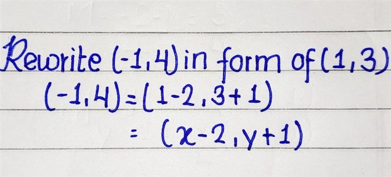 A (x+4,y-2) B (x+2,y-1) C (x-2,y+1) D (x-4,y+2)​-example-1