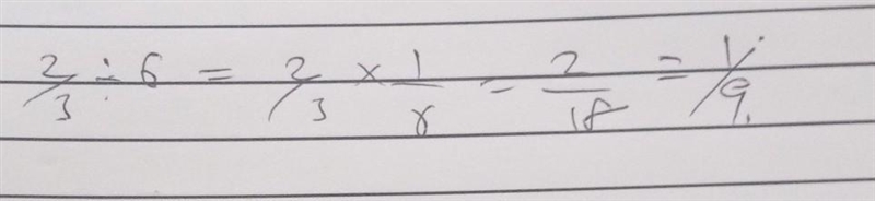 a piece of wire 2/3 m long is to be cut into 6 pieces of the same length. What is-example-1