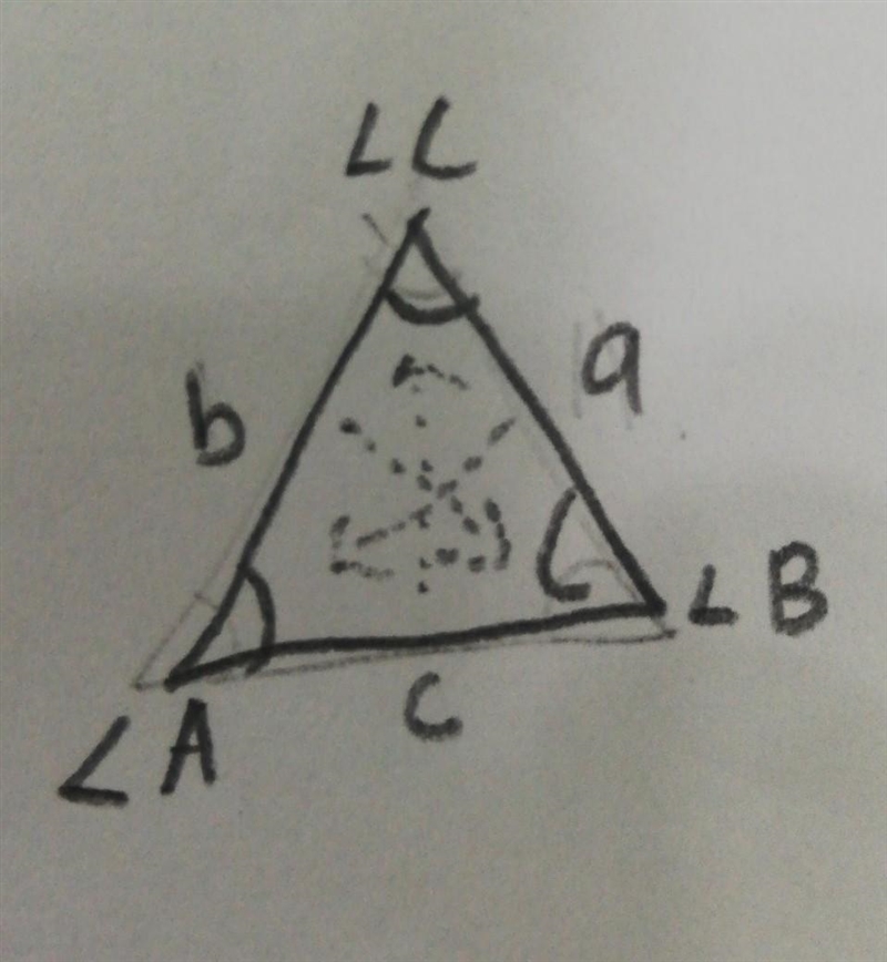 How do you do trigonometery with 2 angles and a length​-example-1