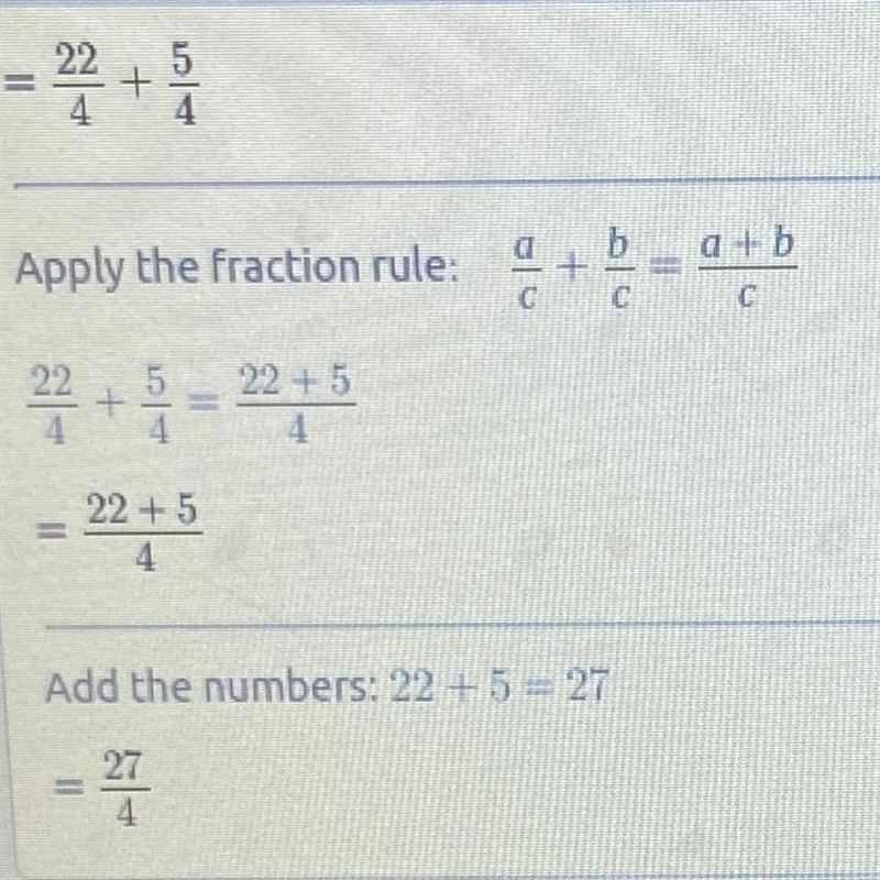 Evaluate the expression shown below and write your answer as a fraction in simplest-example-1