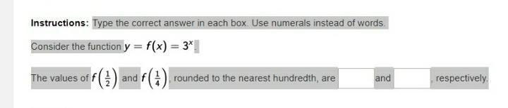 Type the correct answer in each box. Use numerals instead of words. Consider the function-example-1