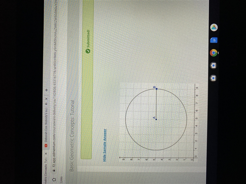 NEED HELP ASAPPPPPPPPPPP PLEASEEEE DO THISSSS Draw a scaled copy of the circle using-example-1