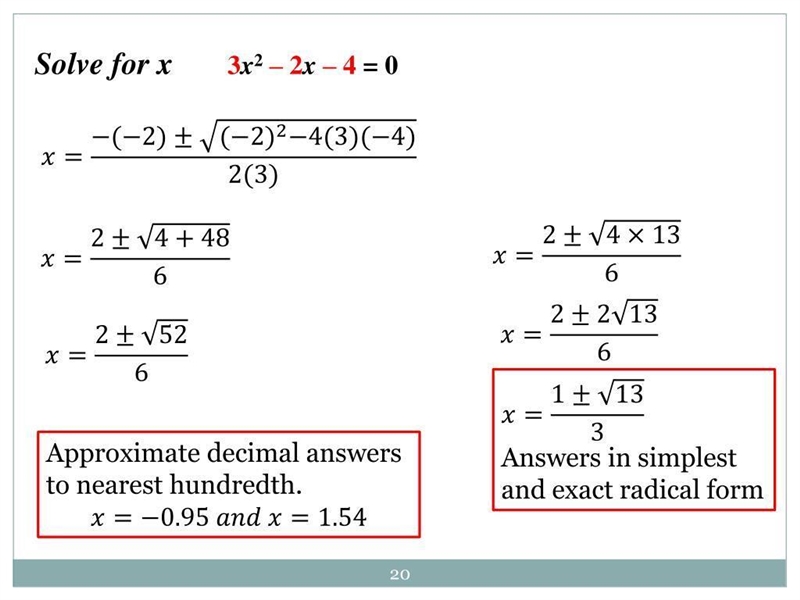 Quadratic formula: 3x^2+2x-4=0-example-1