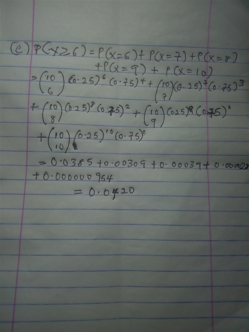 A multiple choice test is composed of 10 questions. Each question has four possible-example-1