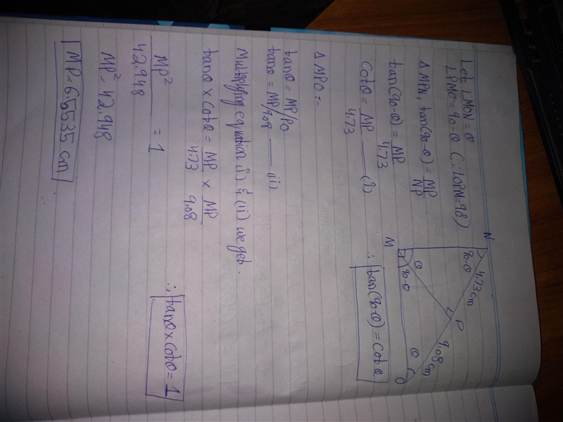 An apple turnover is in the shape of a right triangle what is mp rounded to the nearest-example-2