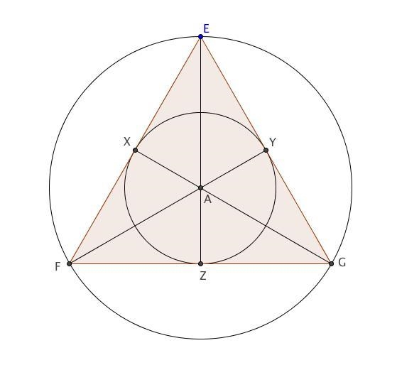 ZE is the angle bisector of AngleYEX and the perpendicular bisector of Line segment-example-1