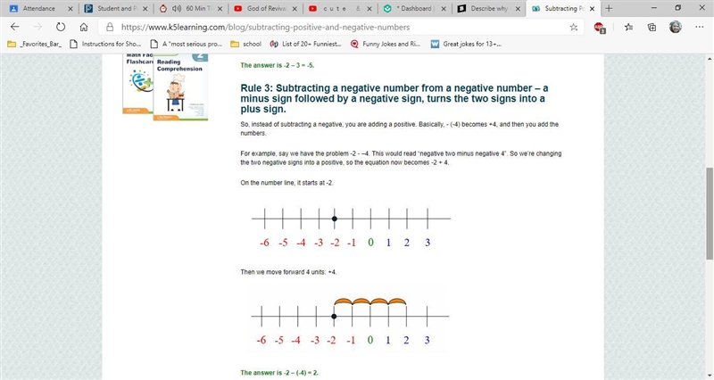 Describe why subtracting a negative turns the number into a positive. -(-3) = 3-example-1