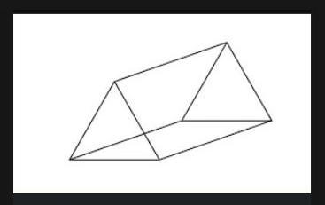 Which solid is a triangular prism? A shape with a triangle base and 3 triangular sides-example-1