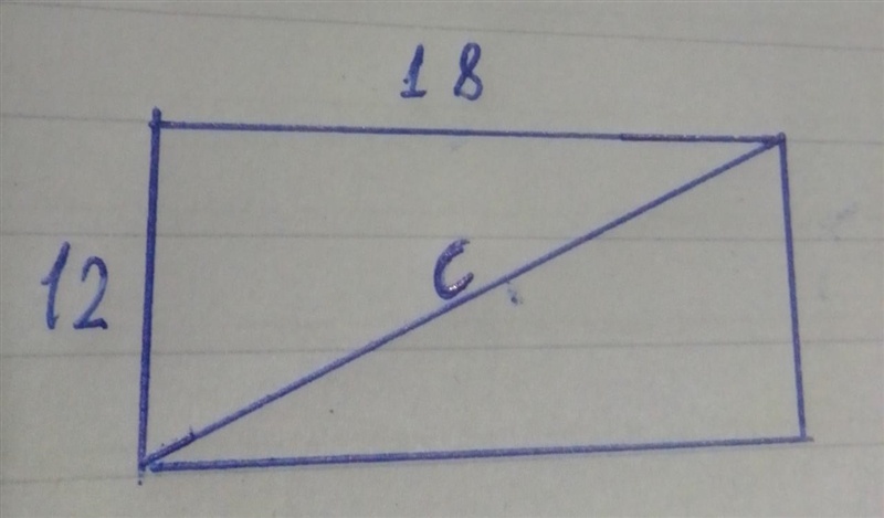 Beth has a rectangular yard that measures 12 feet by 18 feet. She wants to put a fence-example-1