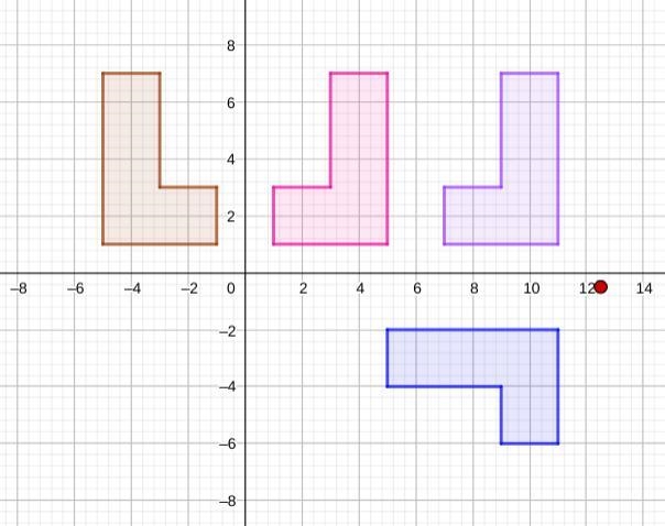 which sequence of transformations is required to create the image of rooftop 2 from-example-2