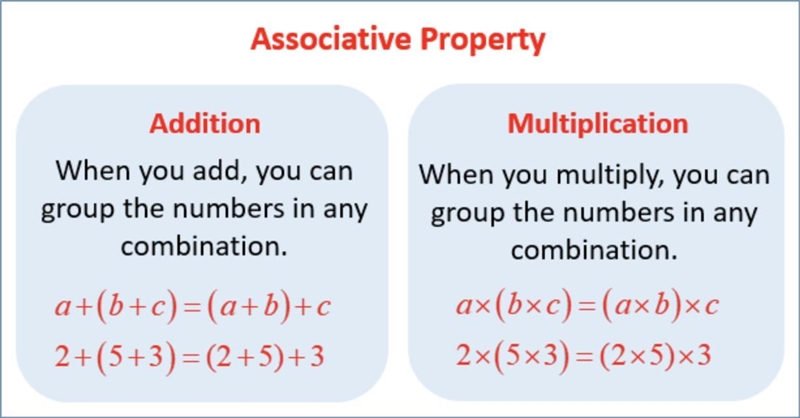 Please help!!! which of these illustrates the associative property of multiplication-example-1