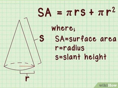 What is the formula of surface area of cone and surface area of hemisphere-example-1