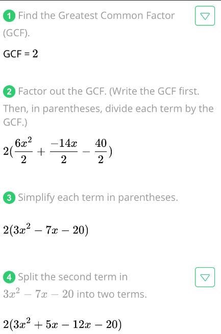 Factor the expression-example-1