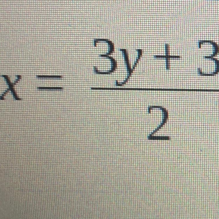 What is y = 2/3 x - 1 y = (2)/(3) x - 1 ​-example-1