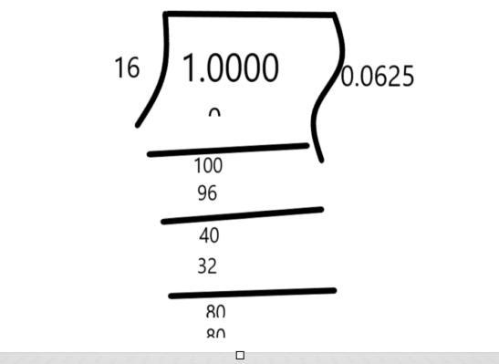 Kayla knows that 1/16 means "1 divided by 16." She uses this to find the-example-1