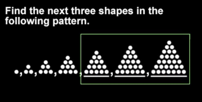 How many dots would be in the 7th picture ?-example-1