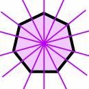 How many lines of symmetry does a regular heptagon have? Explain your answer-example-1