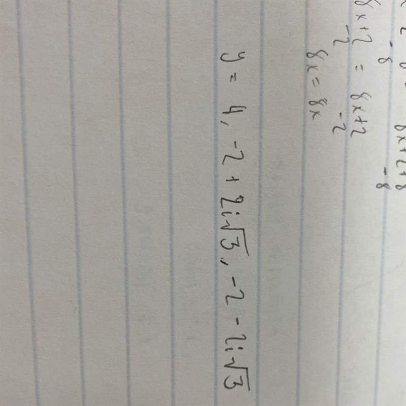 If 2^6=y^3 what is y?​-example-1