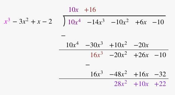 Divide the 4th degree polynomial-example-1