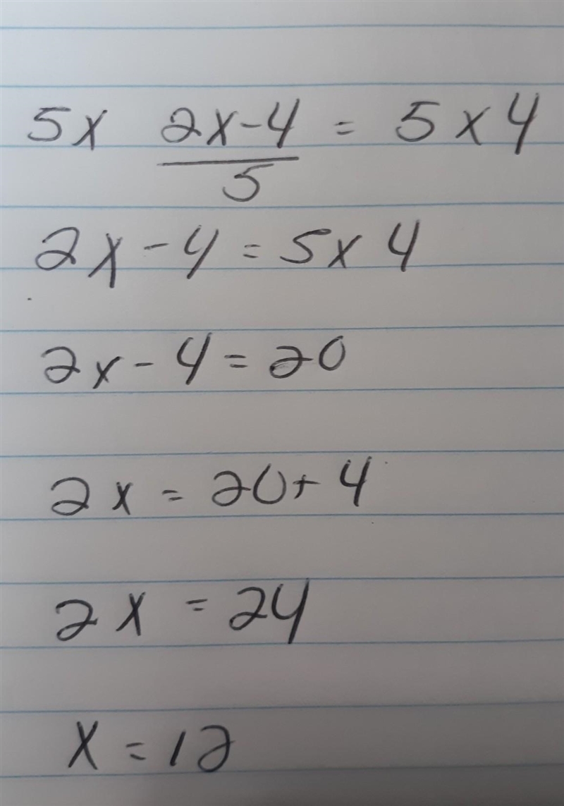 2x-4/5=4 plsss answer quick-example-1